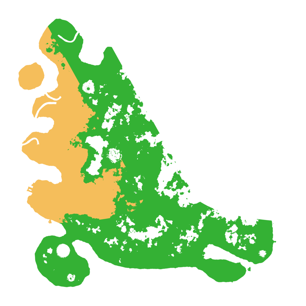 Biome Rust Map: Procedural Map, Size: 4000, Seed: 17386