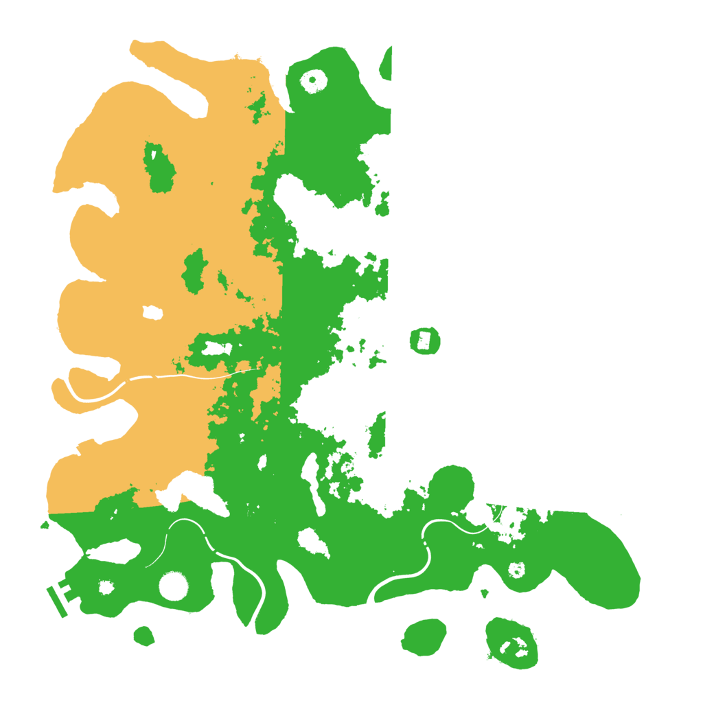 Biome Rust Map: Procedural Map, Size: 4250, Seed: 54613009