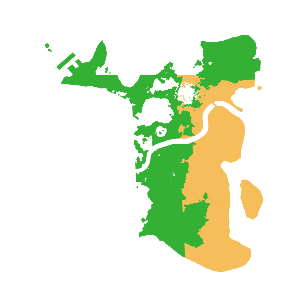Biome Rust Map: Procedural Map, Size: 2750, Seed: 17632456