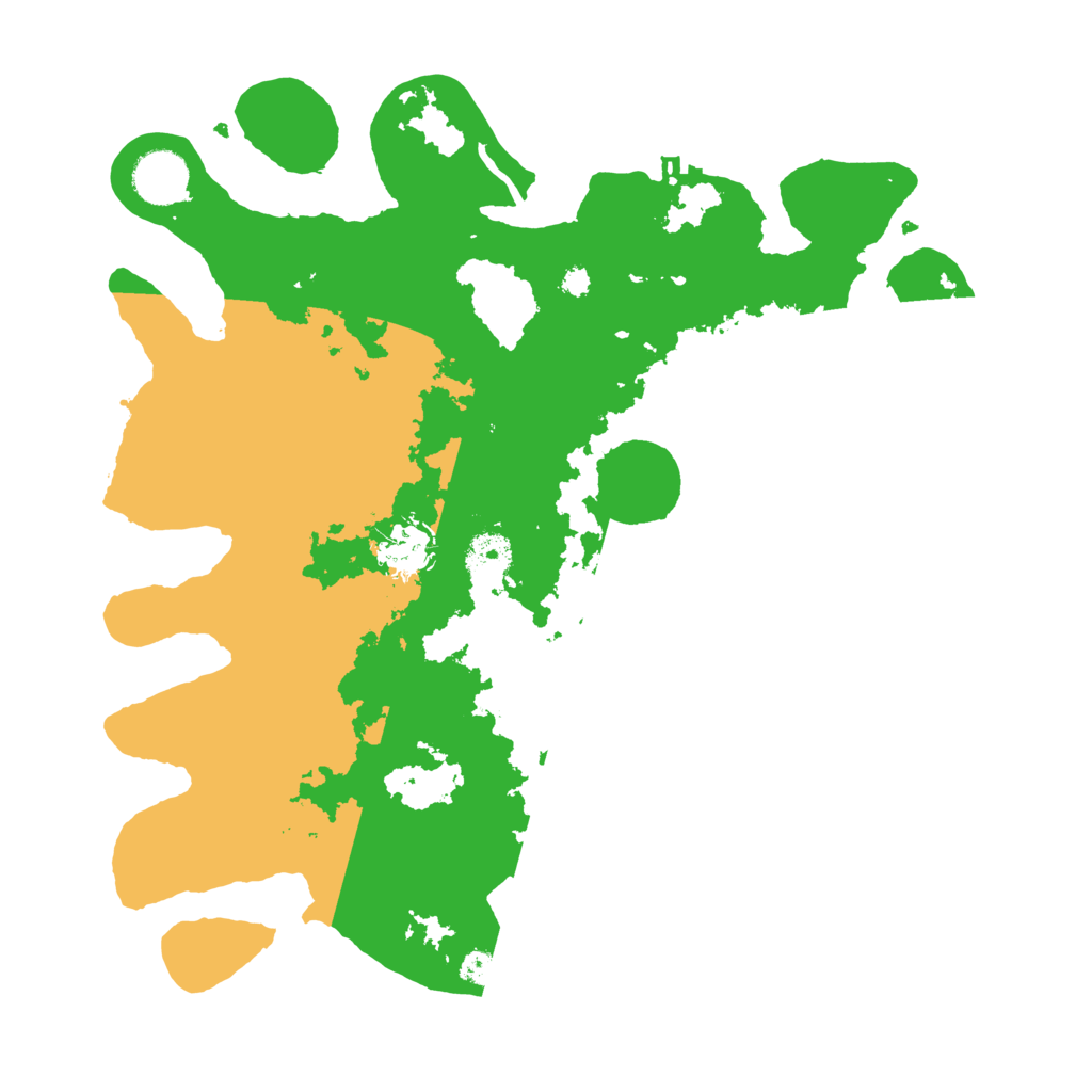 Biome Rust Map: Procedural Map, Size: 3500, Seed: 2144698961