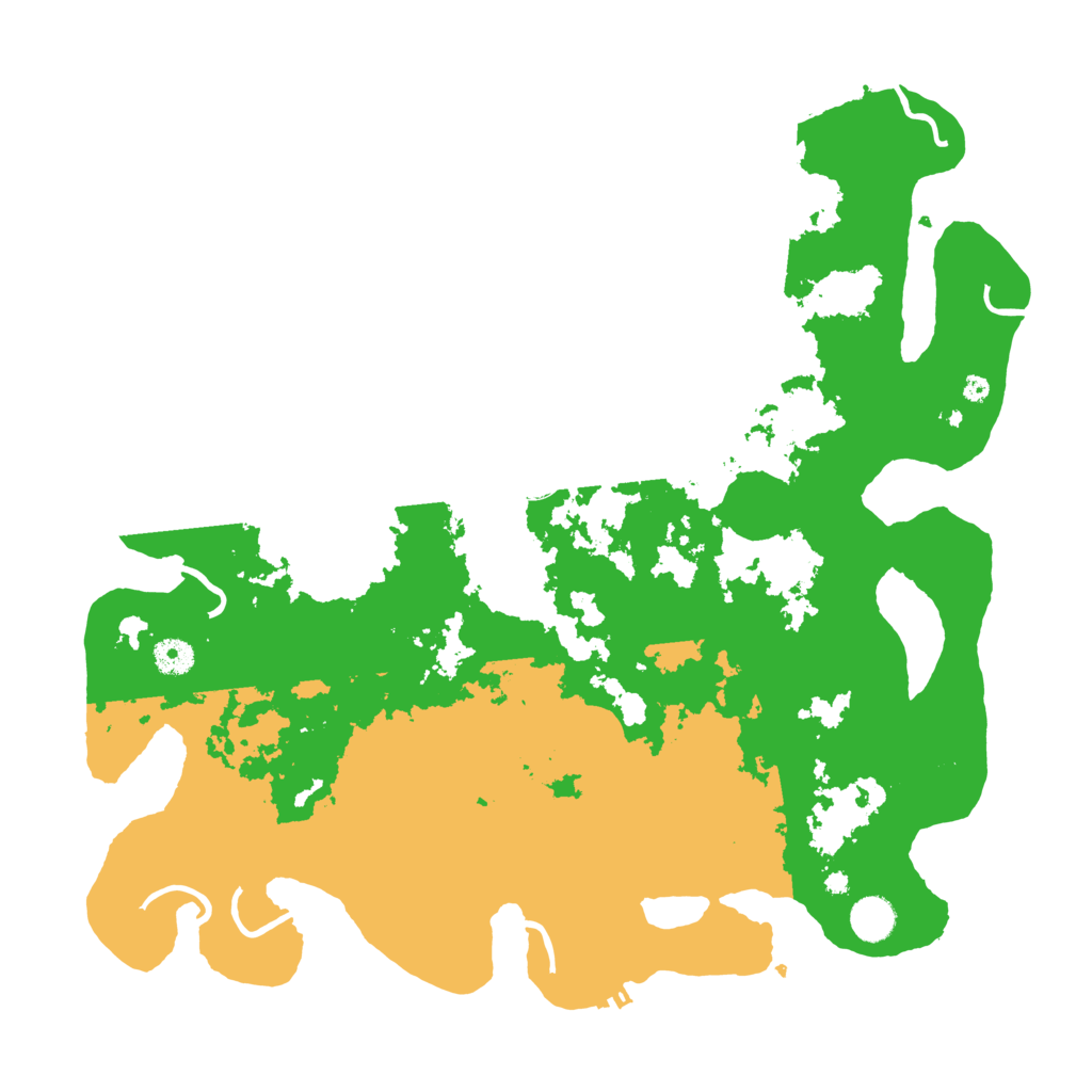 Biome Rust Map: Procedural Map, Size: 4250, Seed: 1070041203