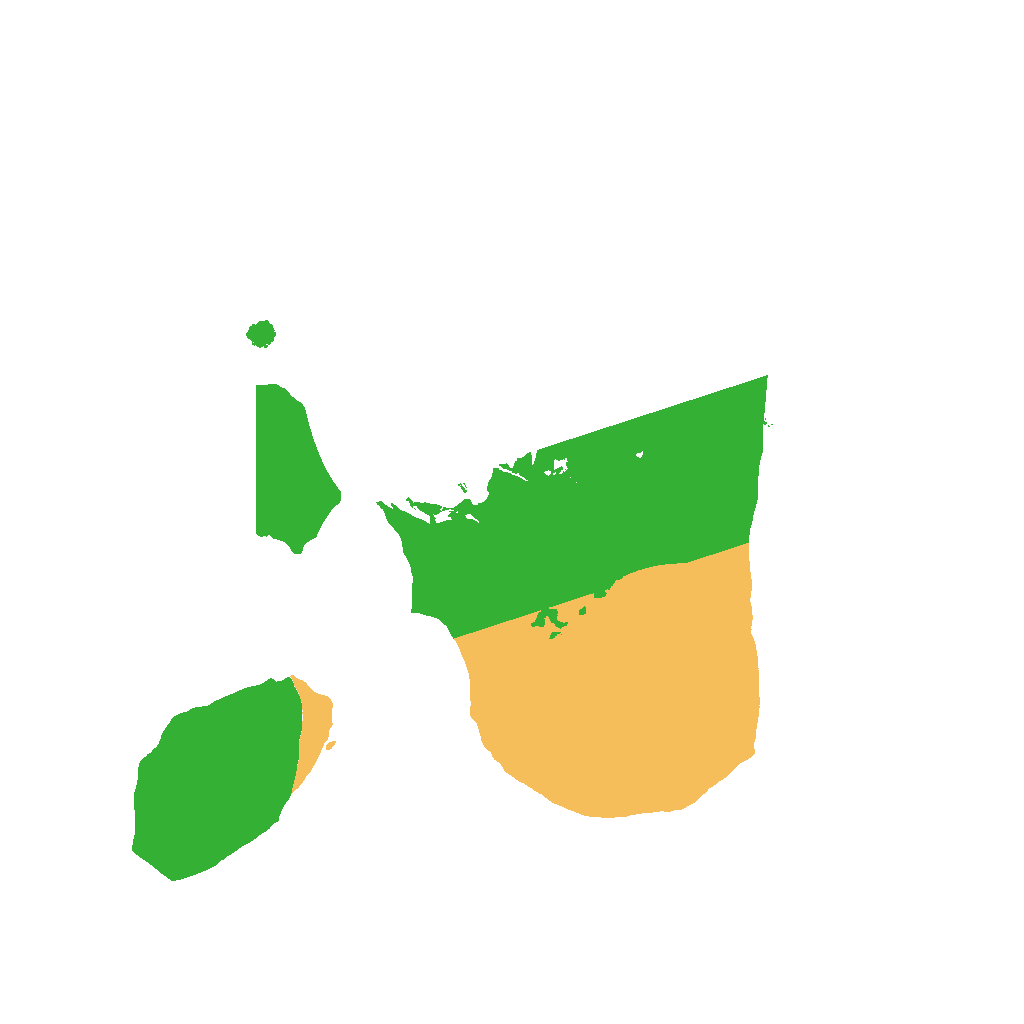 Biome Rust Map: Procedural Map, Size: 1500, Seed: 2027