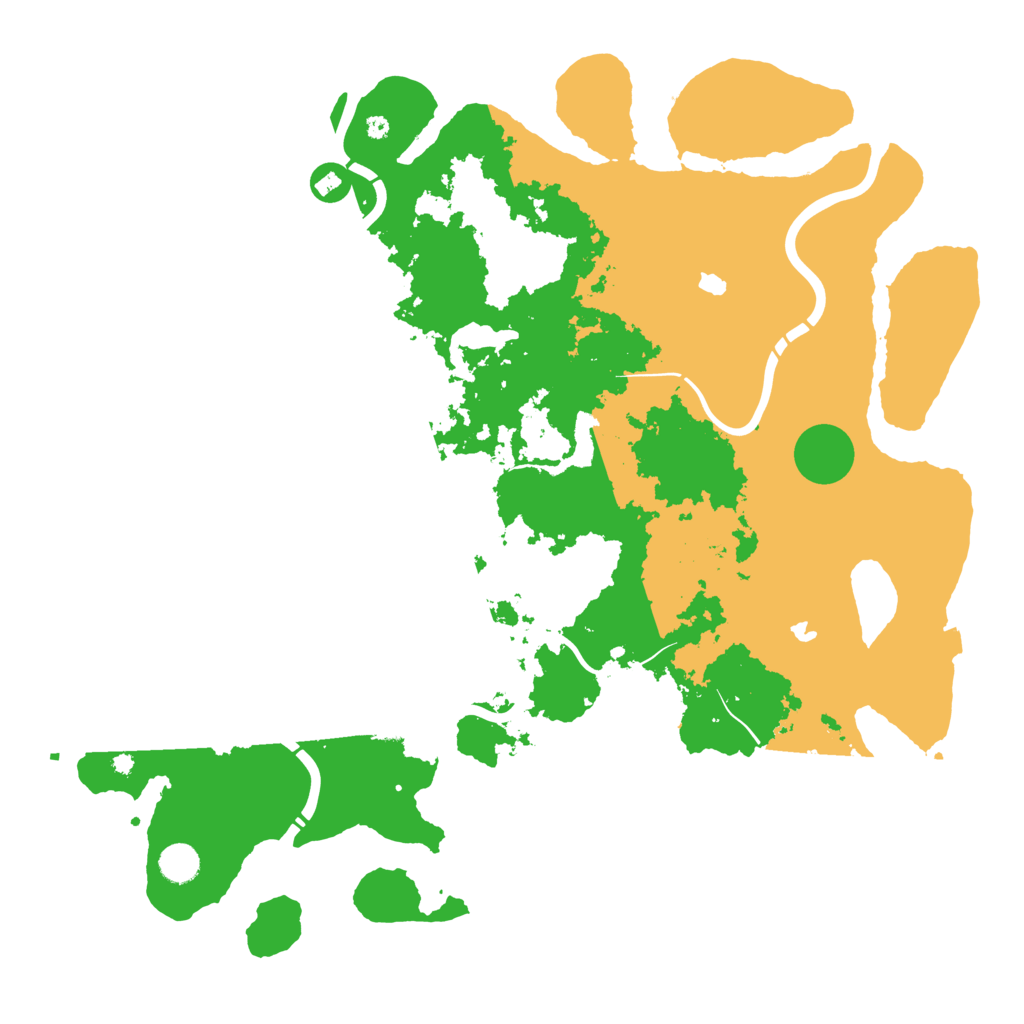 Biome Rust Map: Procedural Map, Size: 4500, Seed: 1015649361