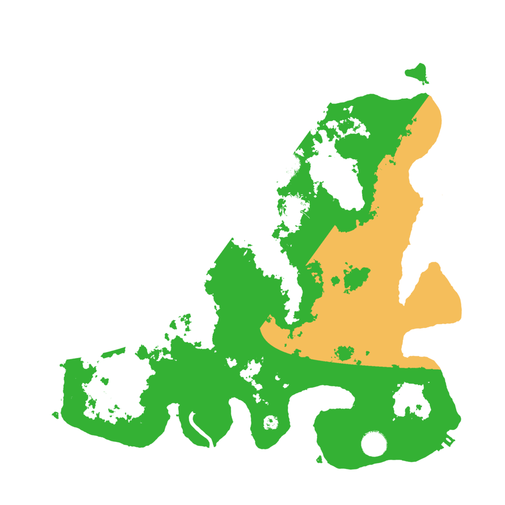 Biome Rust Map: Procedural Map, Size: 3500, Seed: 1780834037