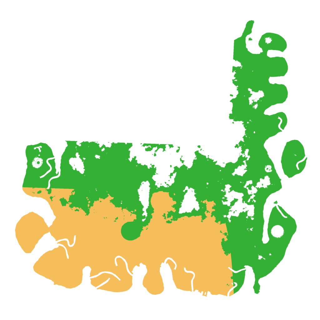 Biome Rust Map: Procedural Map, Size: 4500, Seed: 1743286787