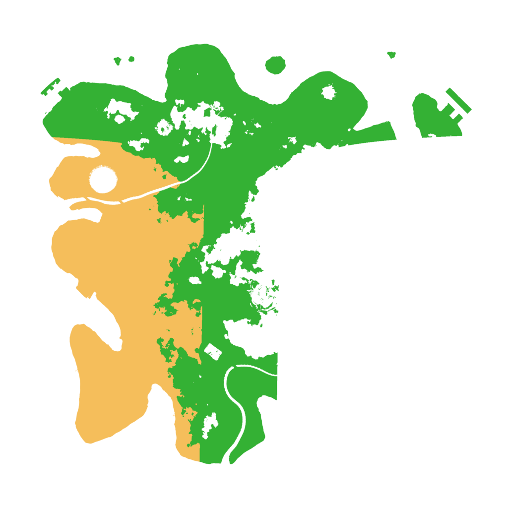 Biome Rust Map: Procedural Map, Size: 3300, Seed: 5676