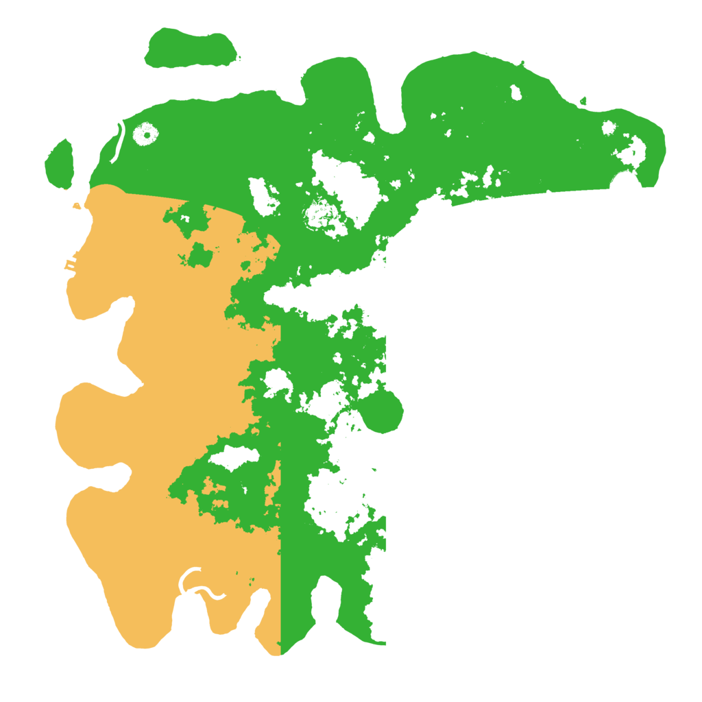 Biome Rust Map: Procedural Map, Size: 4500, Seed: 1101859699
