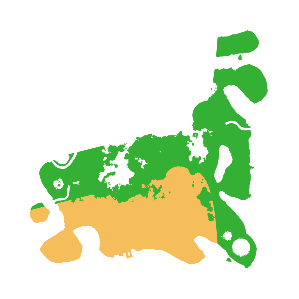 Biome Rust Map: Procedural Map, Size: 3000, Seed: 905112791