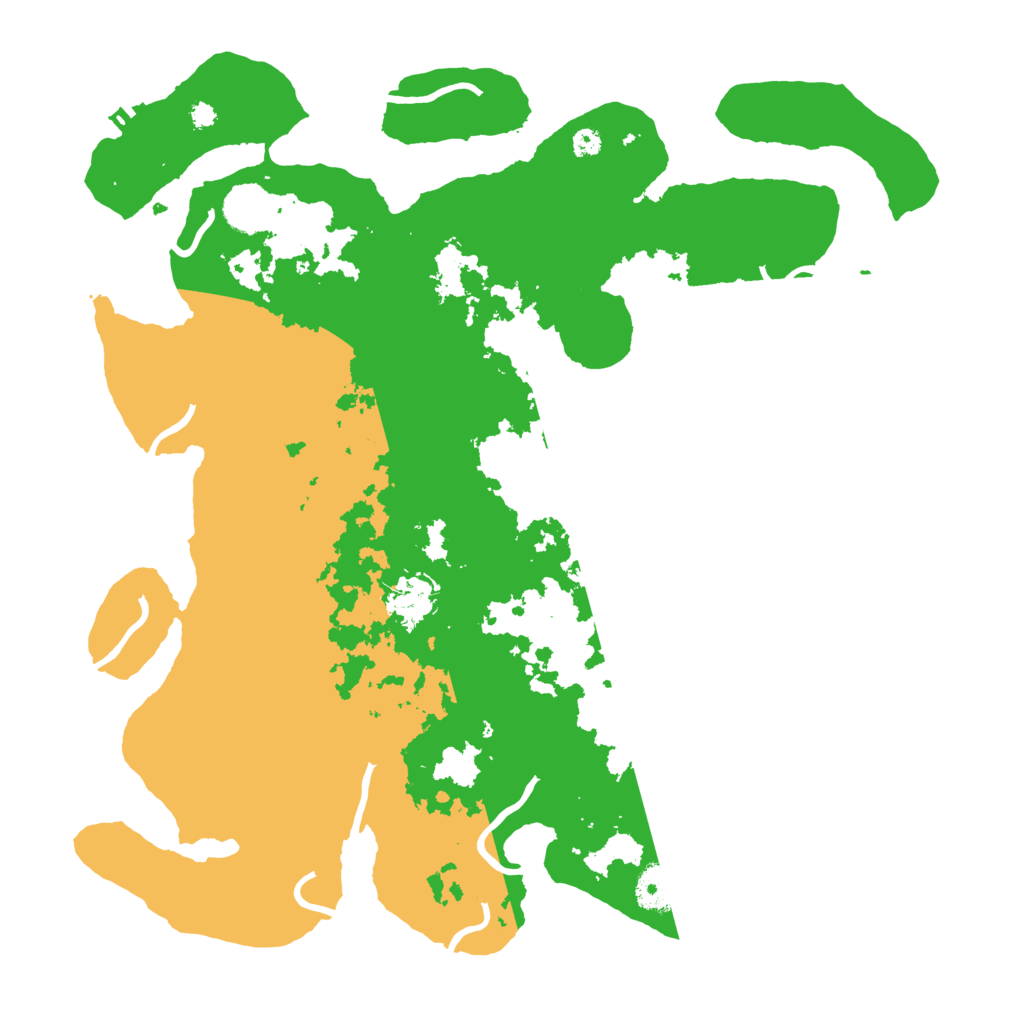 Biome Rust Map: Procedural Map, Size: 3700, Seed: 1839660542