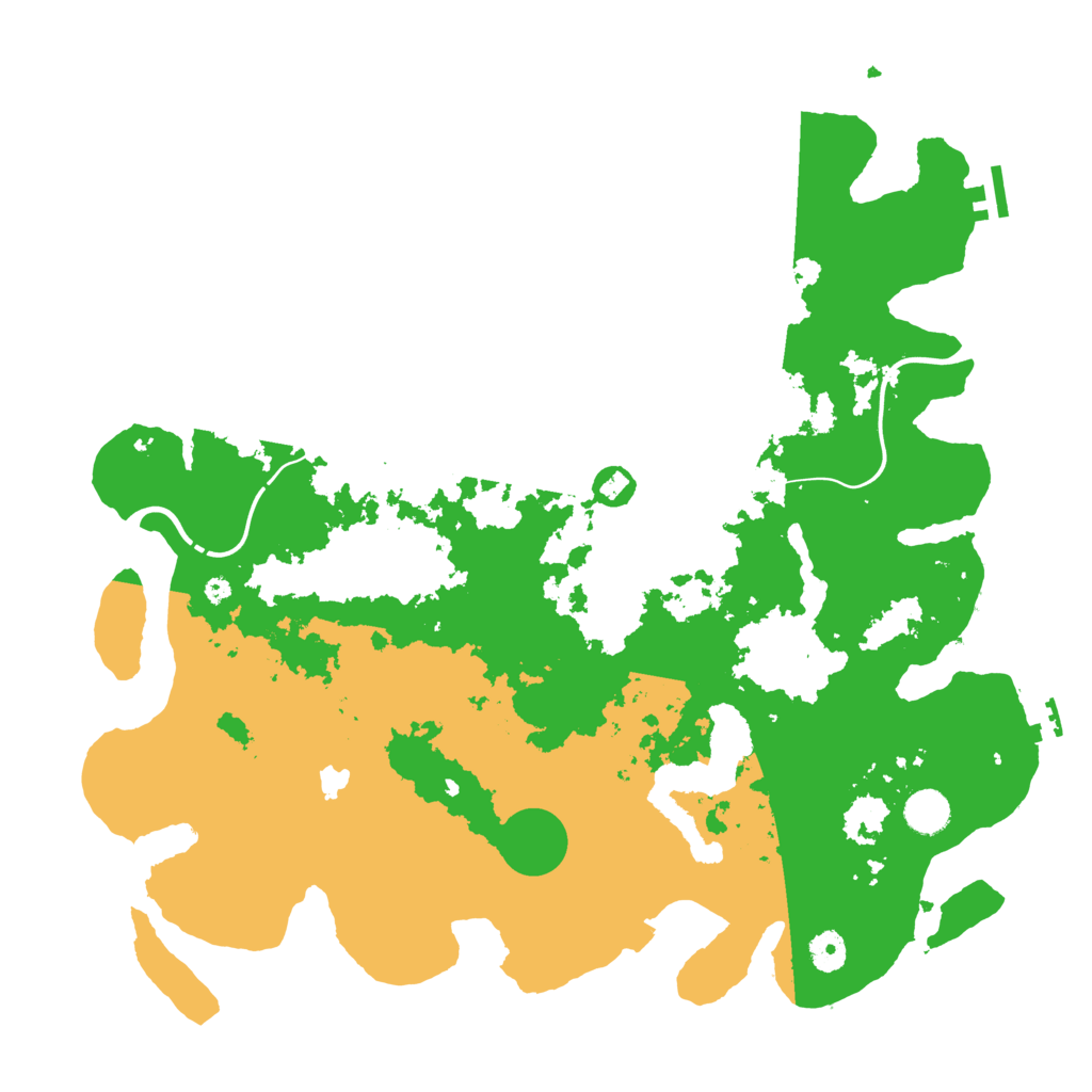 Biome Rust Map: Procedural Map, Size: 4250, Seed: 1243297252