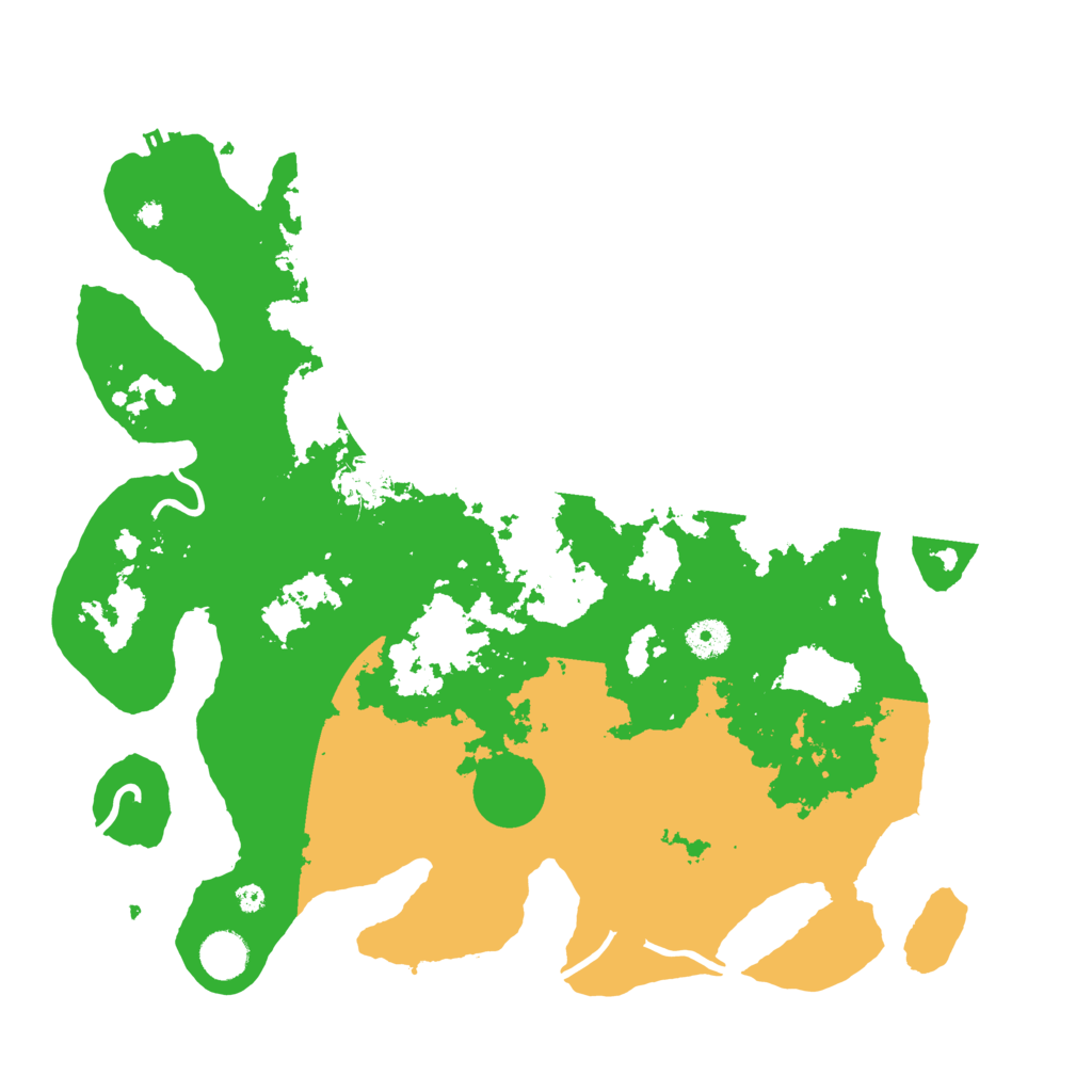 Biome Rust Map: Procedural Map, Size: 4000, Seed: 1234546789