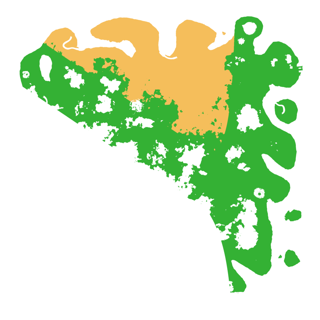 Biome Rust Map: Procedural Map, Size: 4500, Seed: 44379634