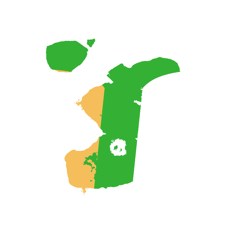 Biome Rust Map: Procedural Map, Size: 1500, Seed: 1316