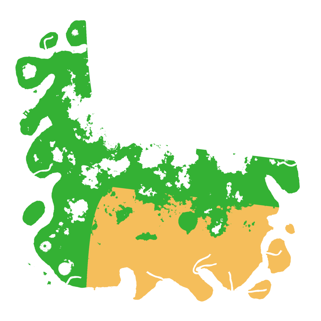 Biome Rust Map: Procedural Map, Size: 4500, Seed: 216845289