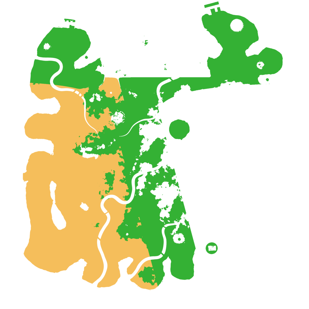Biome Rust Map: Procedural Map, Size: 4250, Seed: 124862346