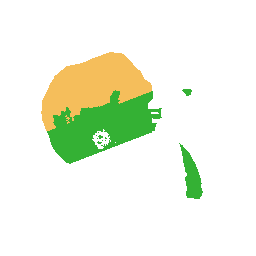 Biome Rust Map: Procedural Map, Size: 1500, Seed: 1311778337