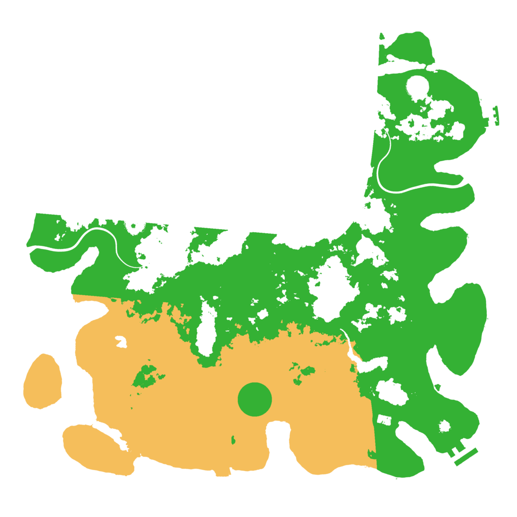 Biome Rust Map: Procedural Map, Size: 4000, Seed: 1602614014