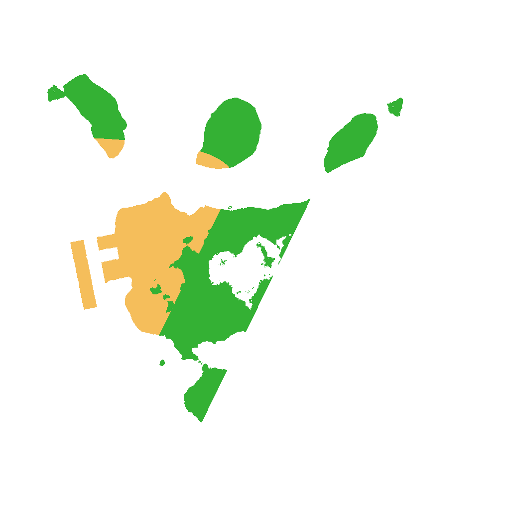 Biome Rust Map: Procedural Map, Size: 1500, Seed: 1536547