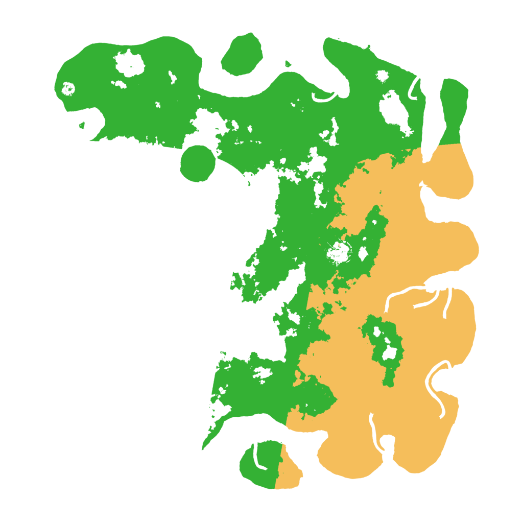 Biome Rust Map: Procedural Map, Size: 4000, Seed: 12541
