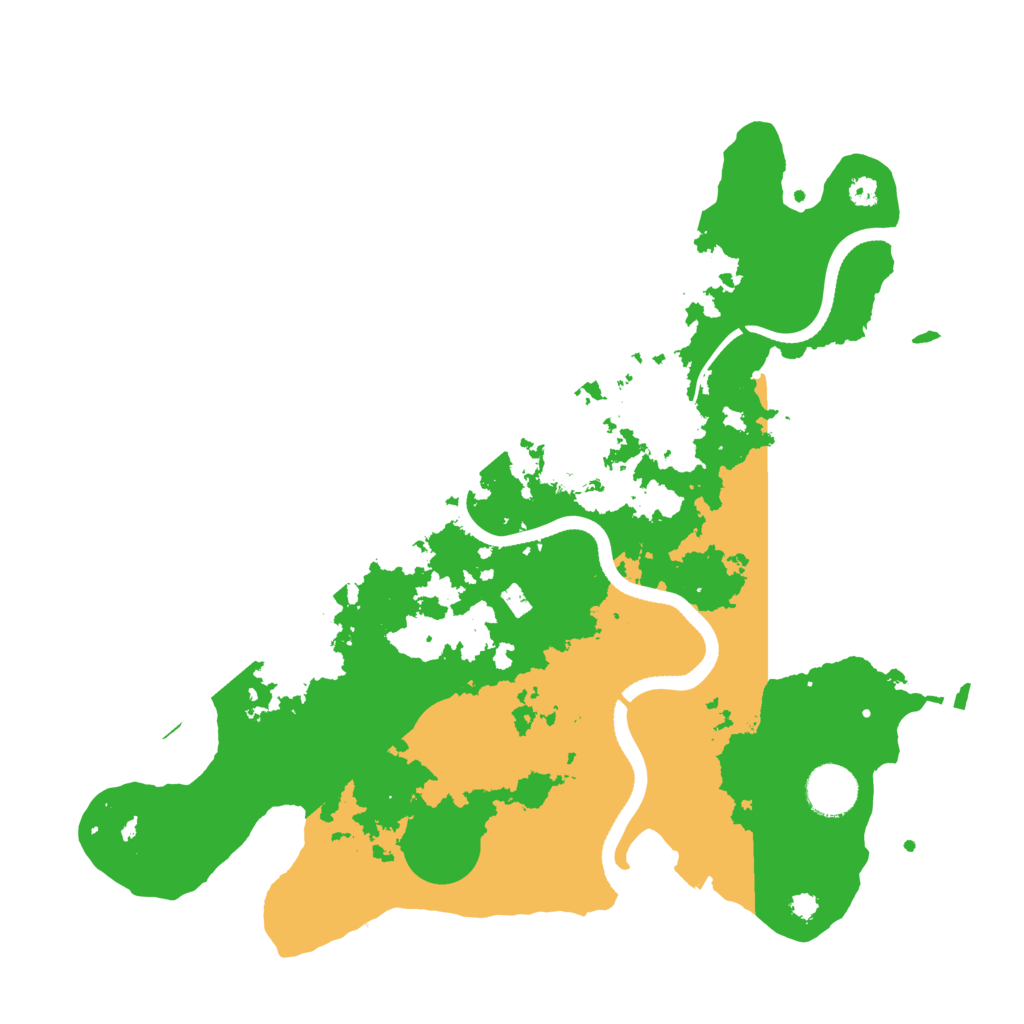 Biome Rust Map: Procedural Map, Size: 3500, Seed: 70565712