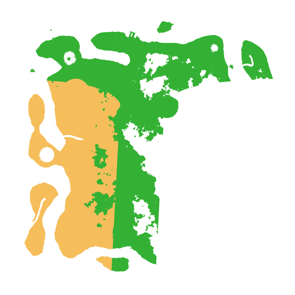 Biome Rust Map: Procedural Map, Size: 3500, Seed: 98656437