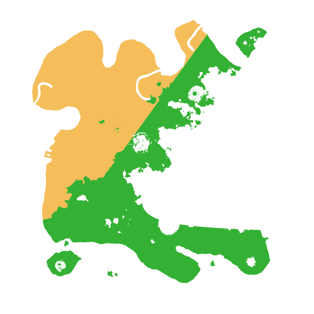 Biome Rust Map: Procedural Map, Size: 3000, Seed: 1933109909
