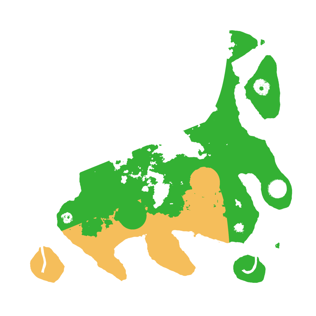 Biome Rust Map: Procedural Map, Size: 3000, Seed: 1194058178