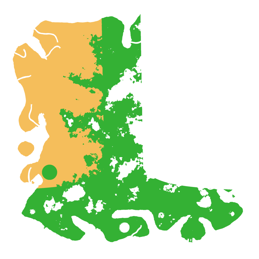 Biome Rust Map: Procedural Map, Size: 4500, Seed: 1929767648