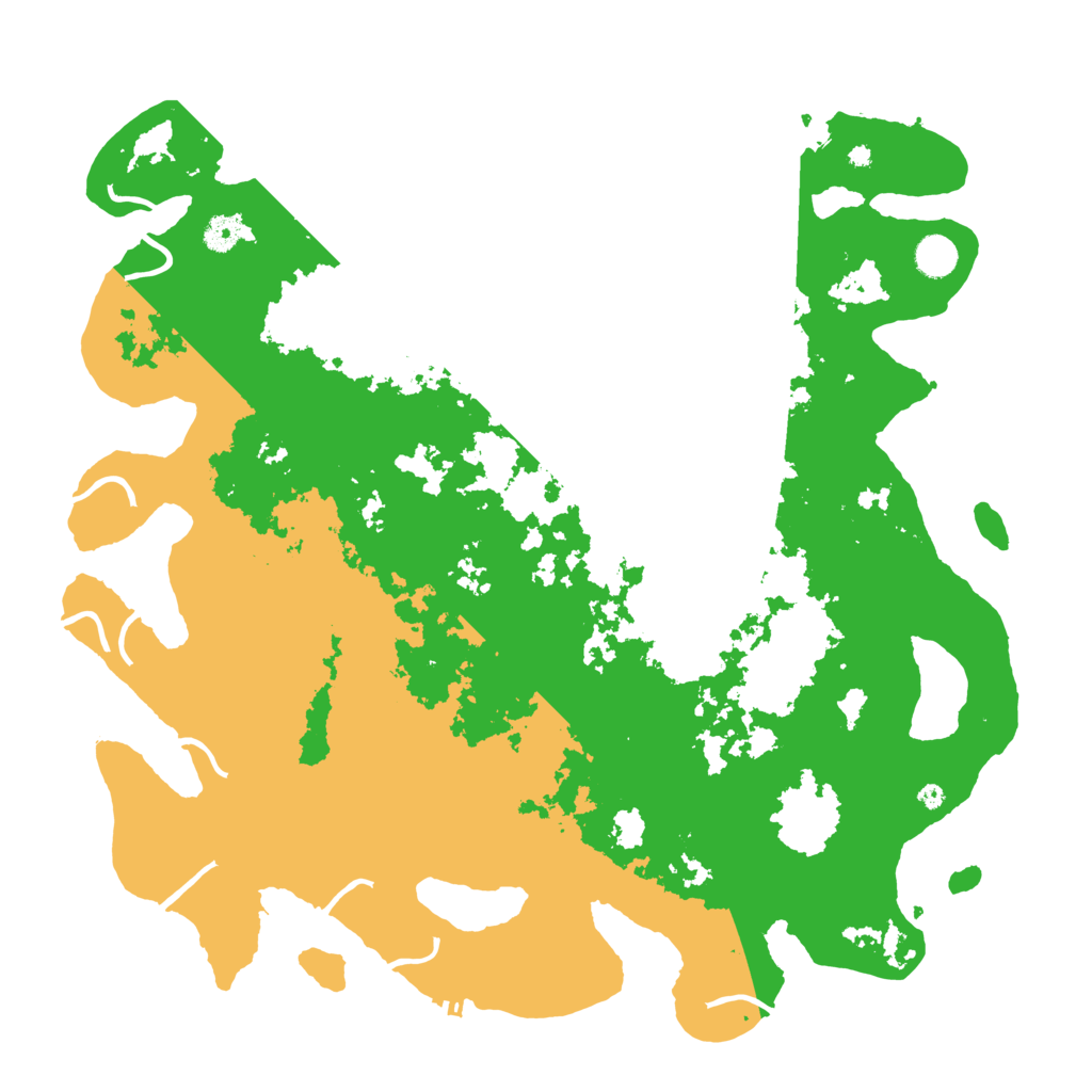 Biome Rust Map: Procedural Map, Size: 4500, Seed: 246782974