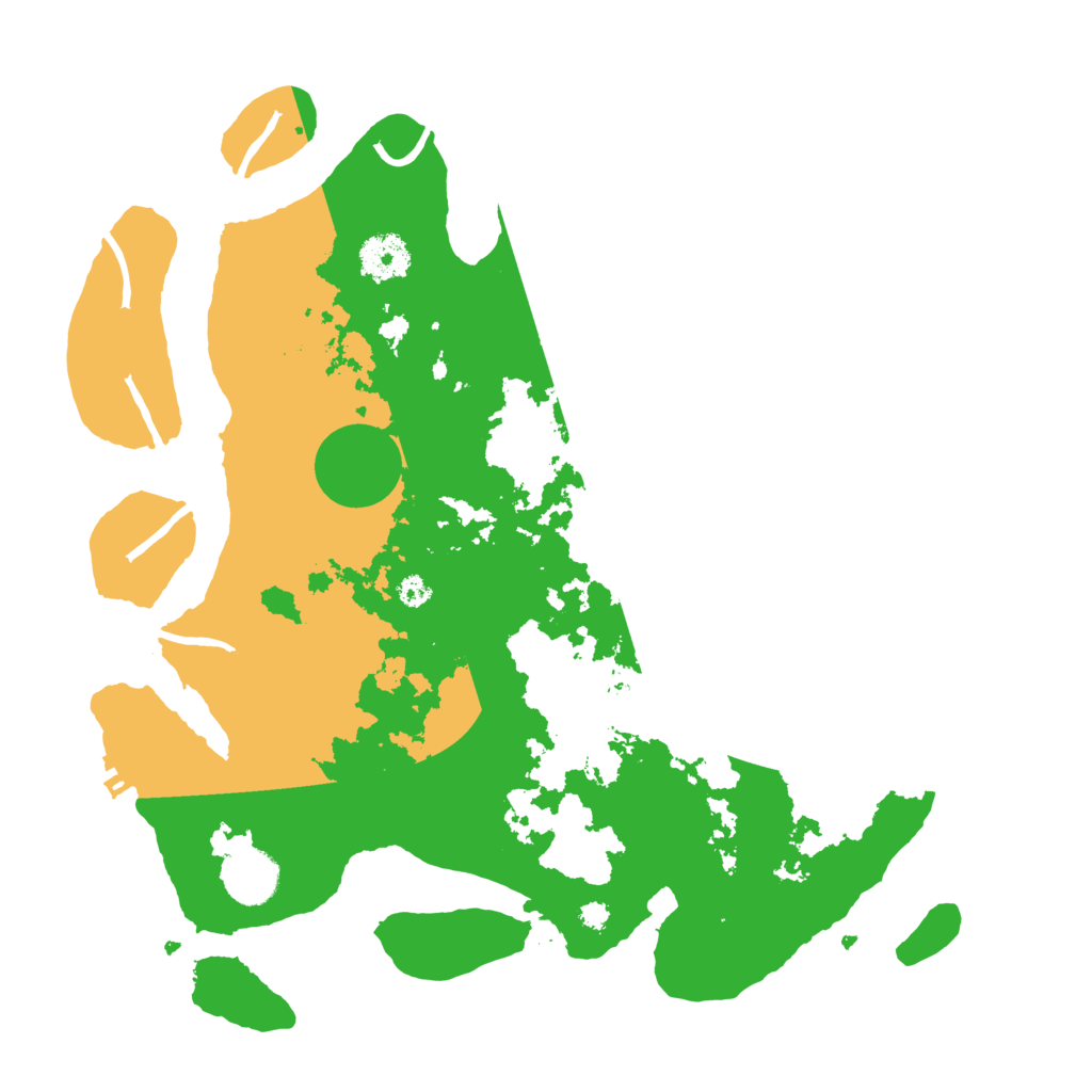 Biome Rust Map: Procedural Map, Size: 3500, Seed: 7835847