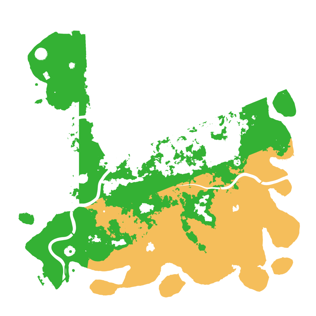 Biome Rust Map: Procedural Map, Size: 4500, Seed: 1929767698