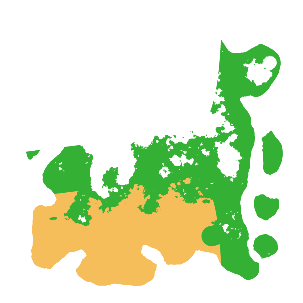 Biome Rust Map: Barren, Size: 3950, Seed: 227096873