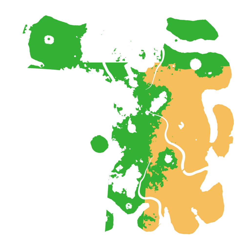 Biome Rust Map: Procedural Map, Size: 4000, Seed: 446616461