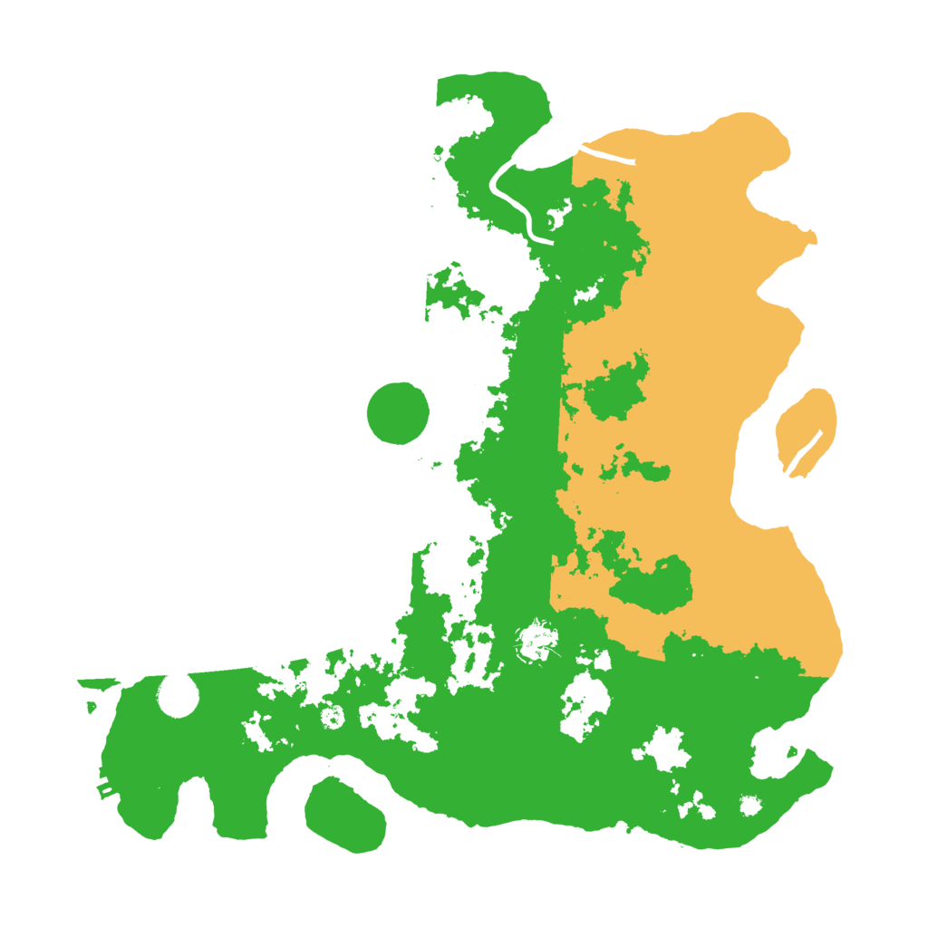 Biome Rust Map: Procedural Map, Size: 4000, Seed: 931739707