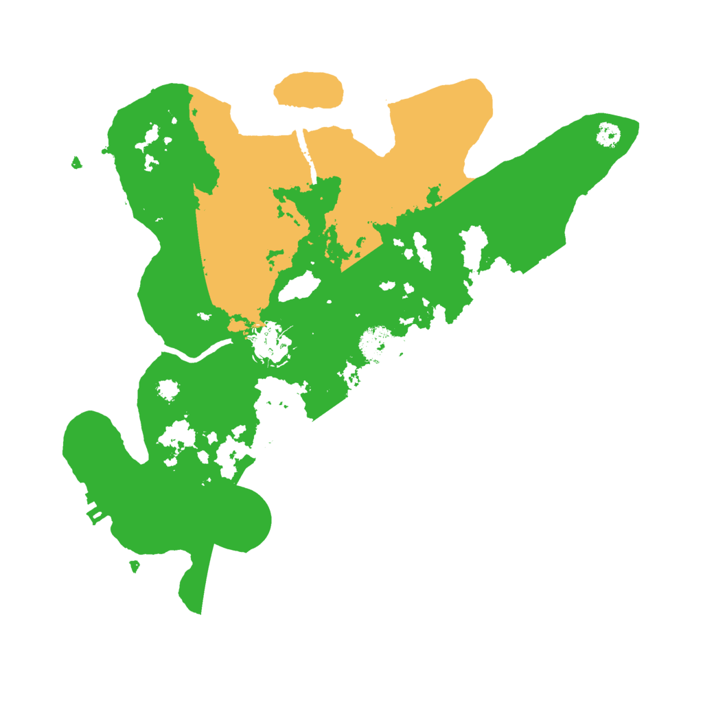 Biome Rust Map: Procedural Map, Size: 3000, Seed: 1101033263