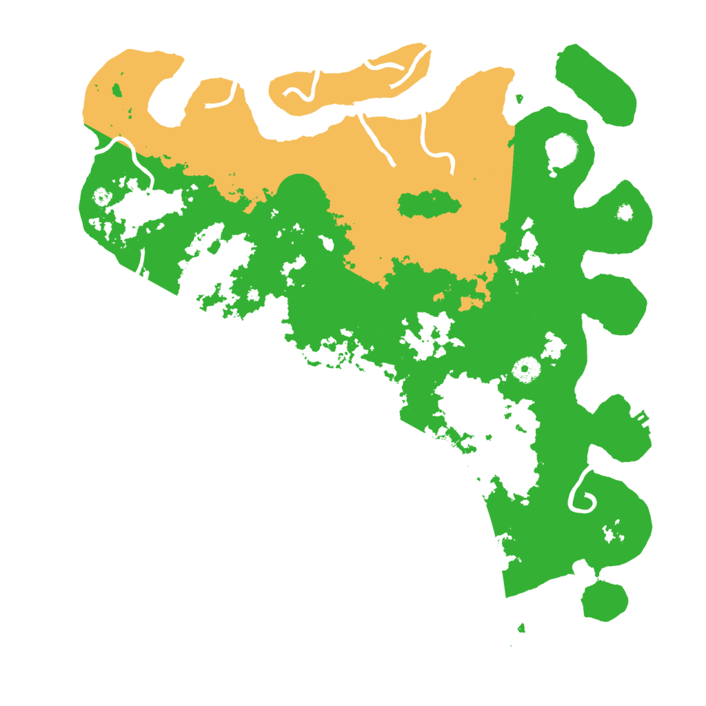 Biome Rust Map: Procedural Map, Size: 4000, Seed: 1596980292