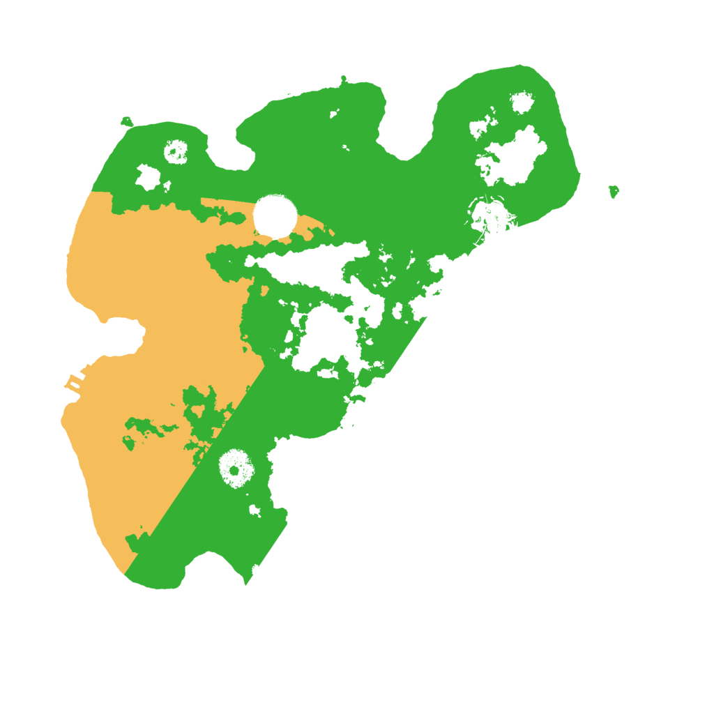 Biome Rust Map: Procedural Map, Size: 3000, Seed: 894498
