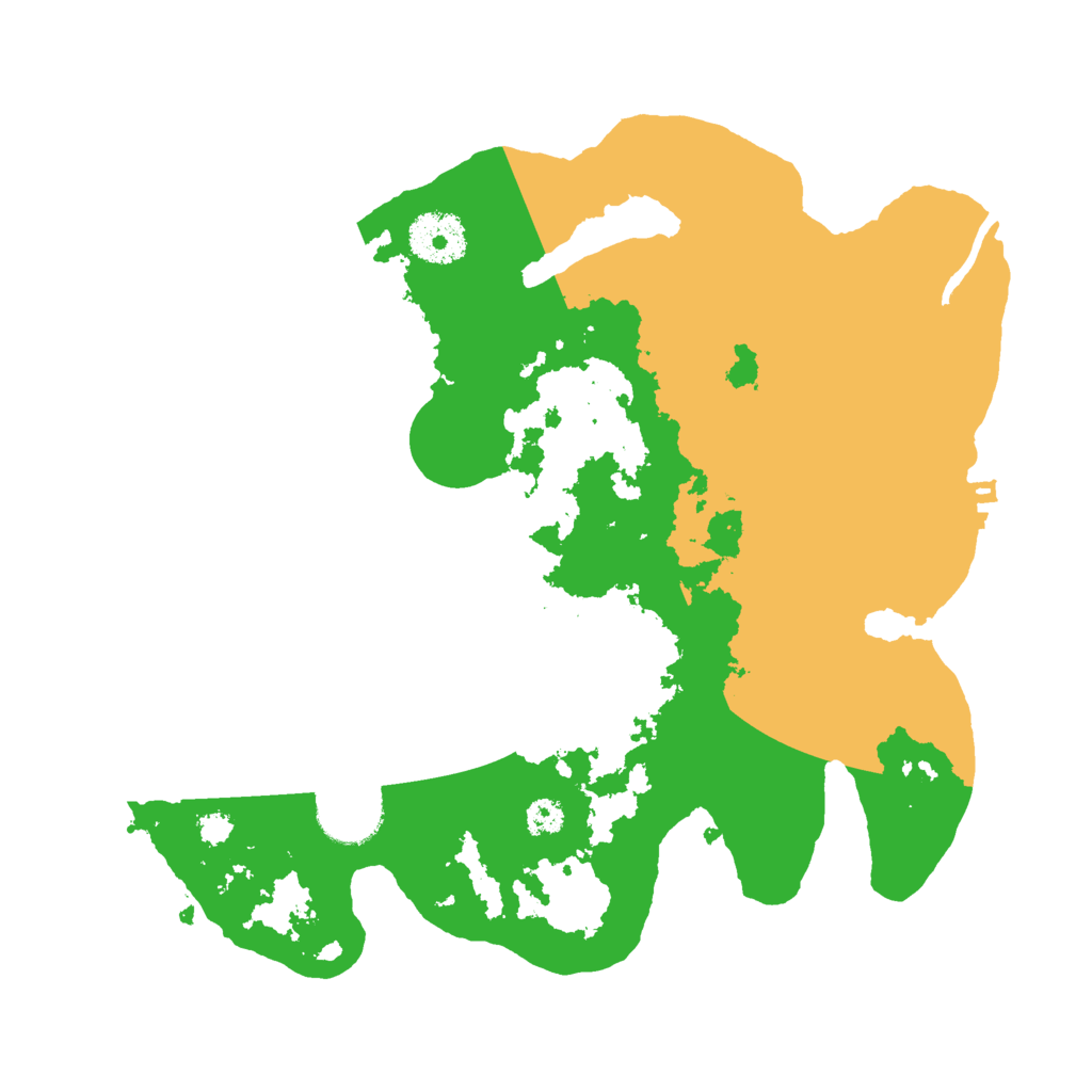 Biome Rust Map: Procedural Map, Size: 3000, Seed: 1364282047