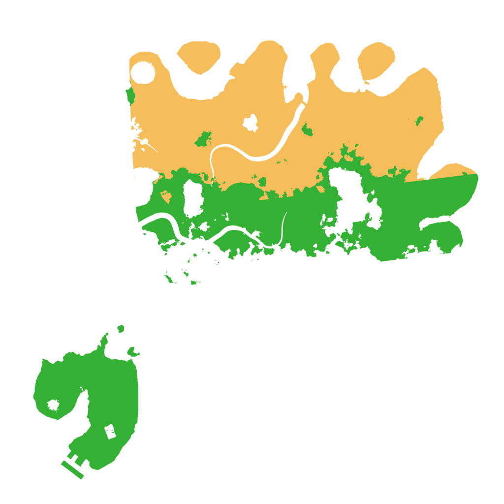 Biome Rust Map: Procedural Map, Size: 4000, Seed: 605080186