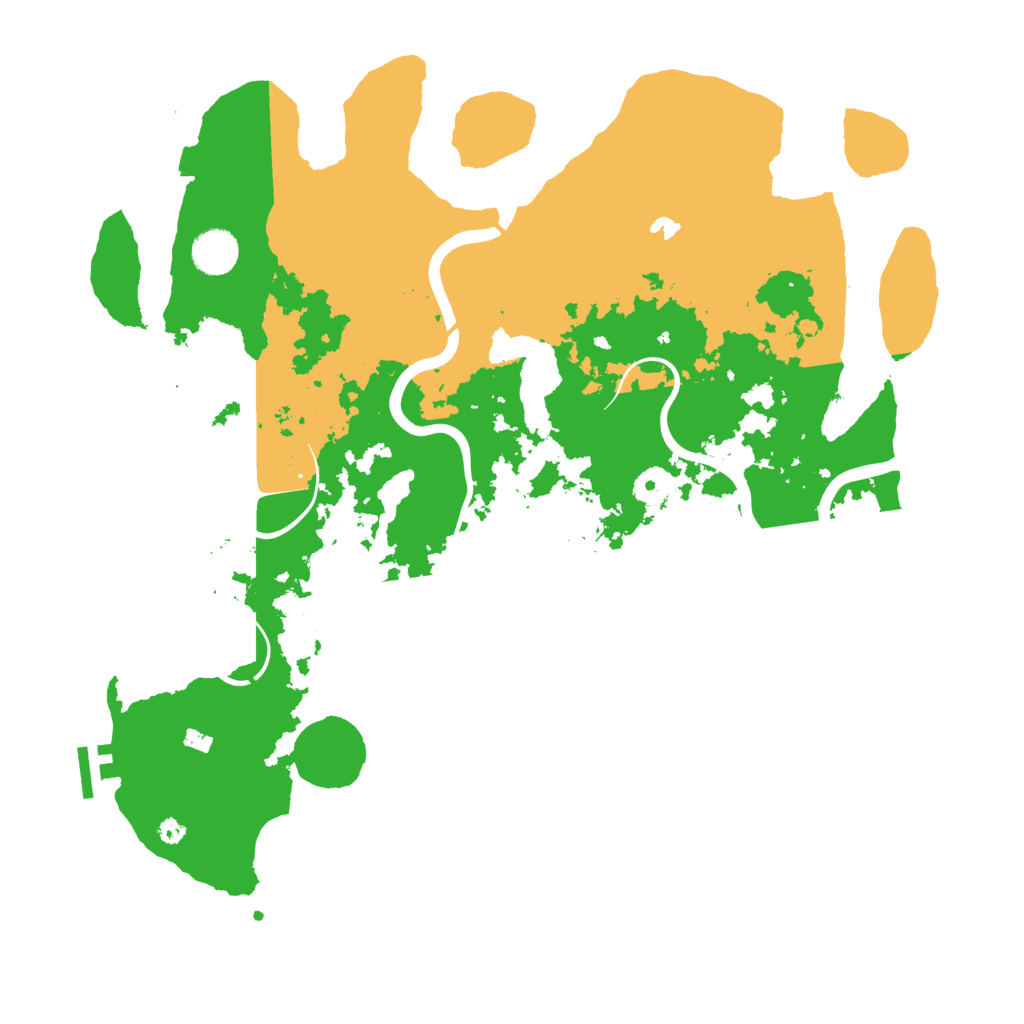 Biome Rust Map: Procedural Map, Size: 4000, Seed: 604839698