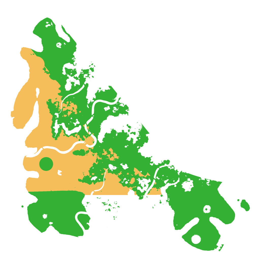 Biome Rust Map: Procedural Map, Size: 5000, Seed: 321363437
