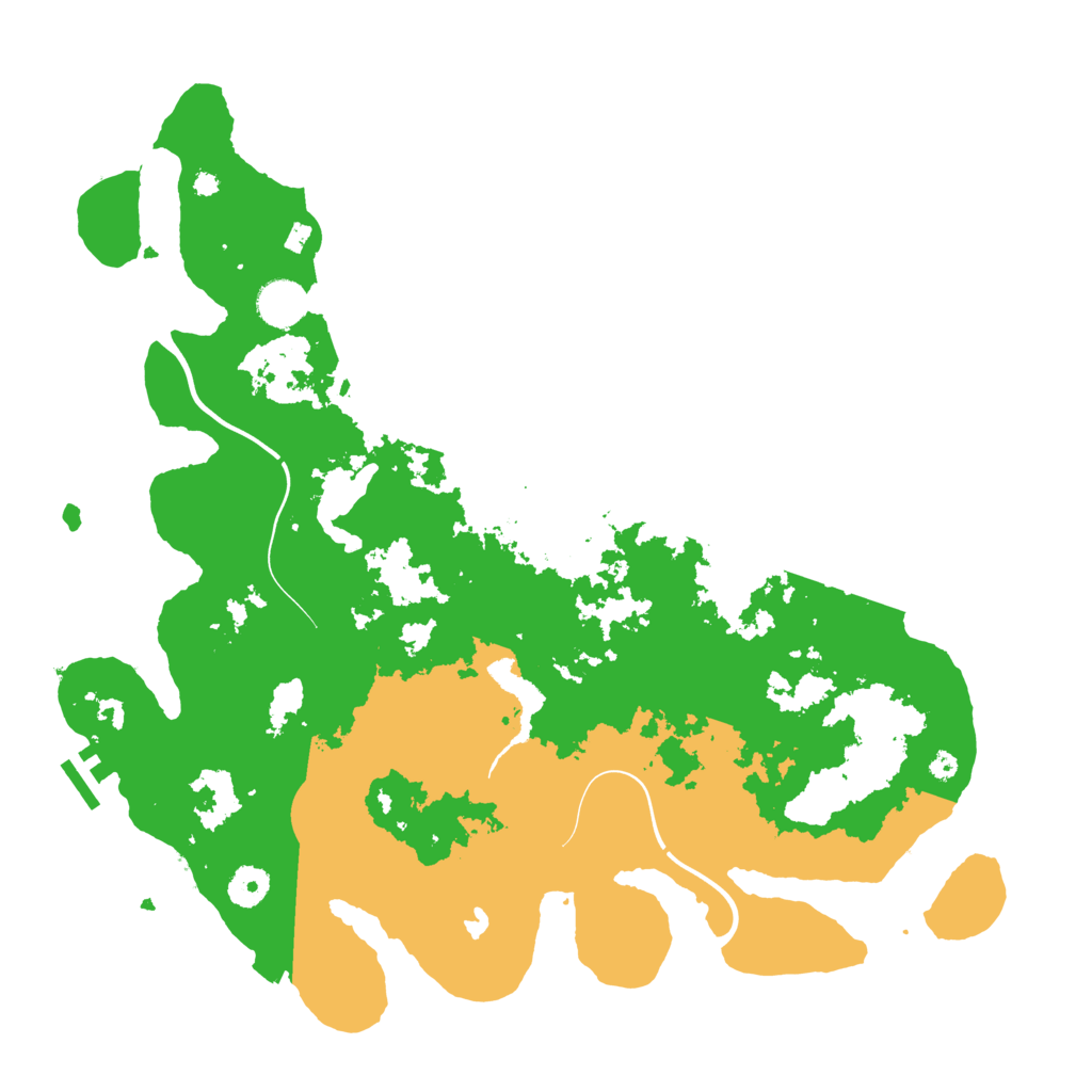 Biome Rust Map: Procedural Map, Size: 4000, Seed: 1822661350