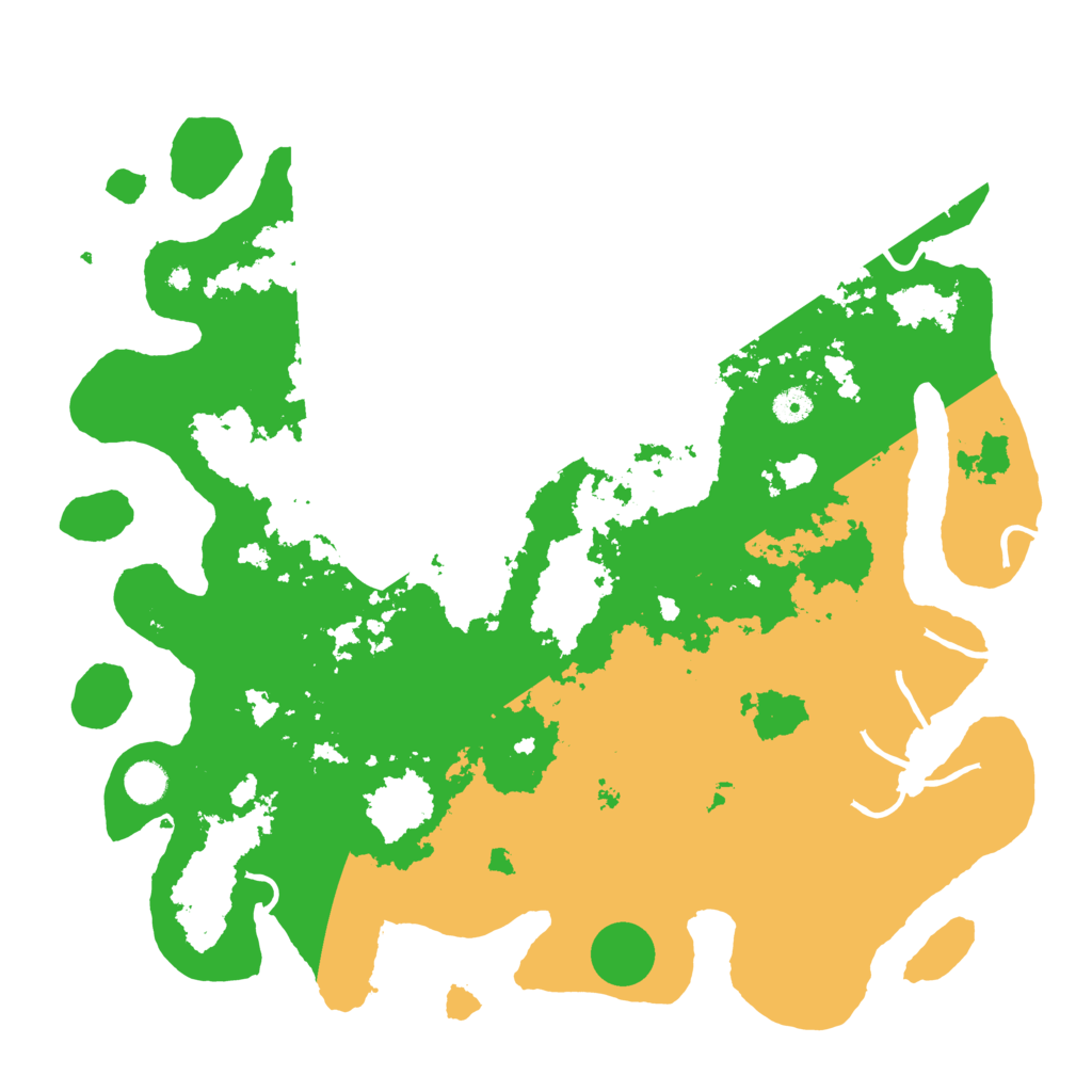 Biome Rust Map: Procedural Map, Size: 4500, Seed: 2134259940
