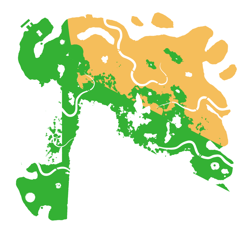 Biome Rust Map: Procedural Map, Size: 4500, Seed: 234599667