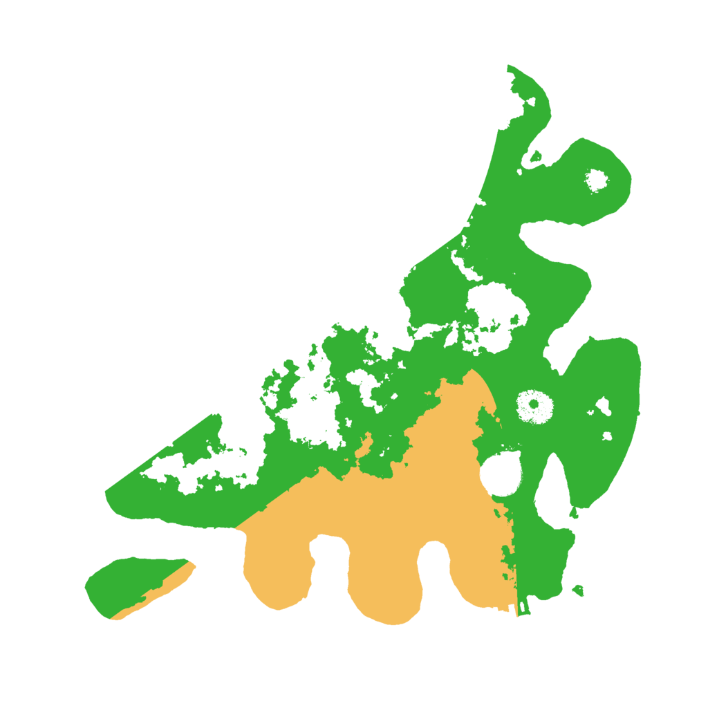 Biome Rust Map: Procedural Map, Size: 3000, Seed: 411932673