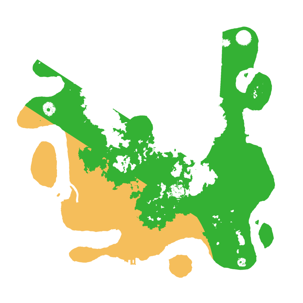 Biome Rust Map: Procedural Map, Size: 3500, Seed: 145666410