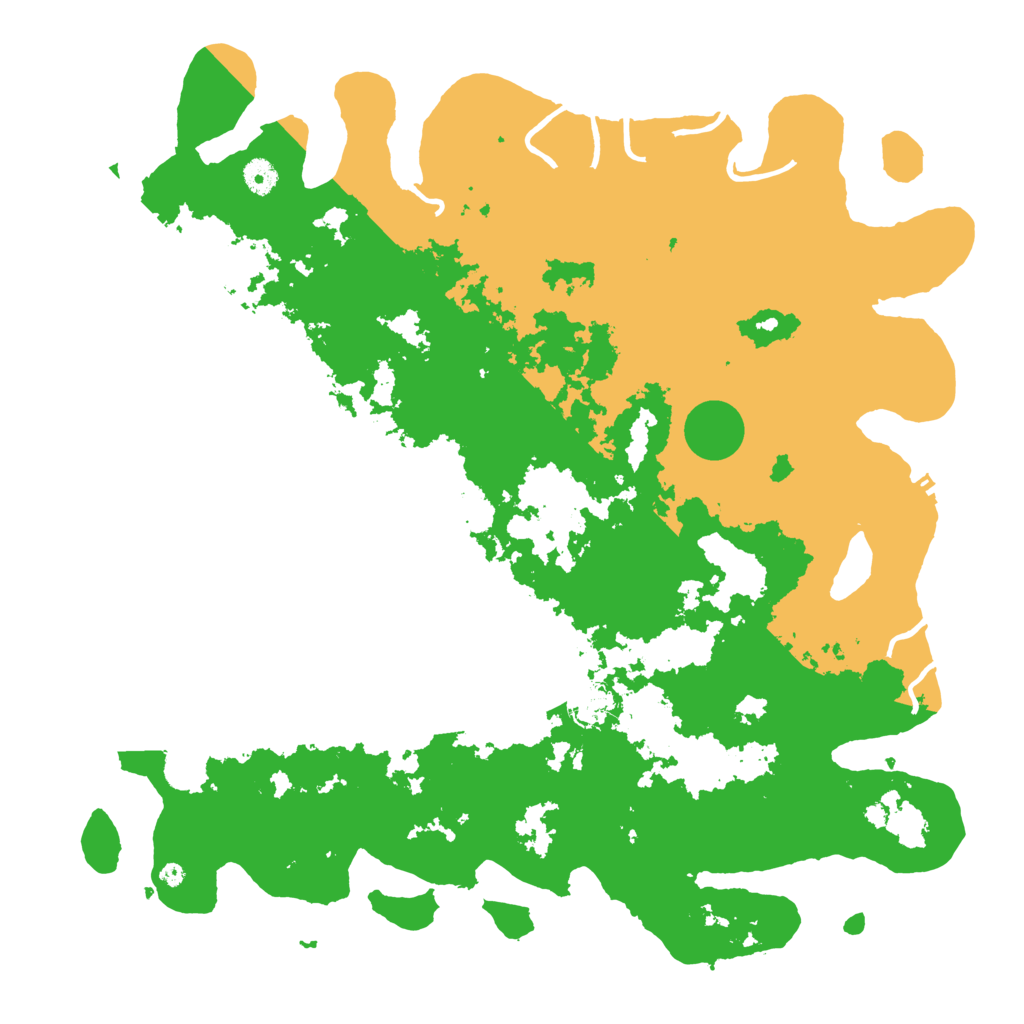 Biome Rust Map: Procedural Map, Size: 4500, Seed: 236379892