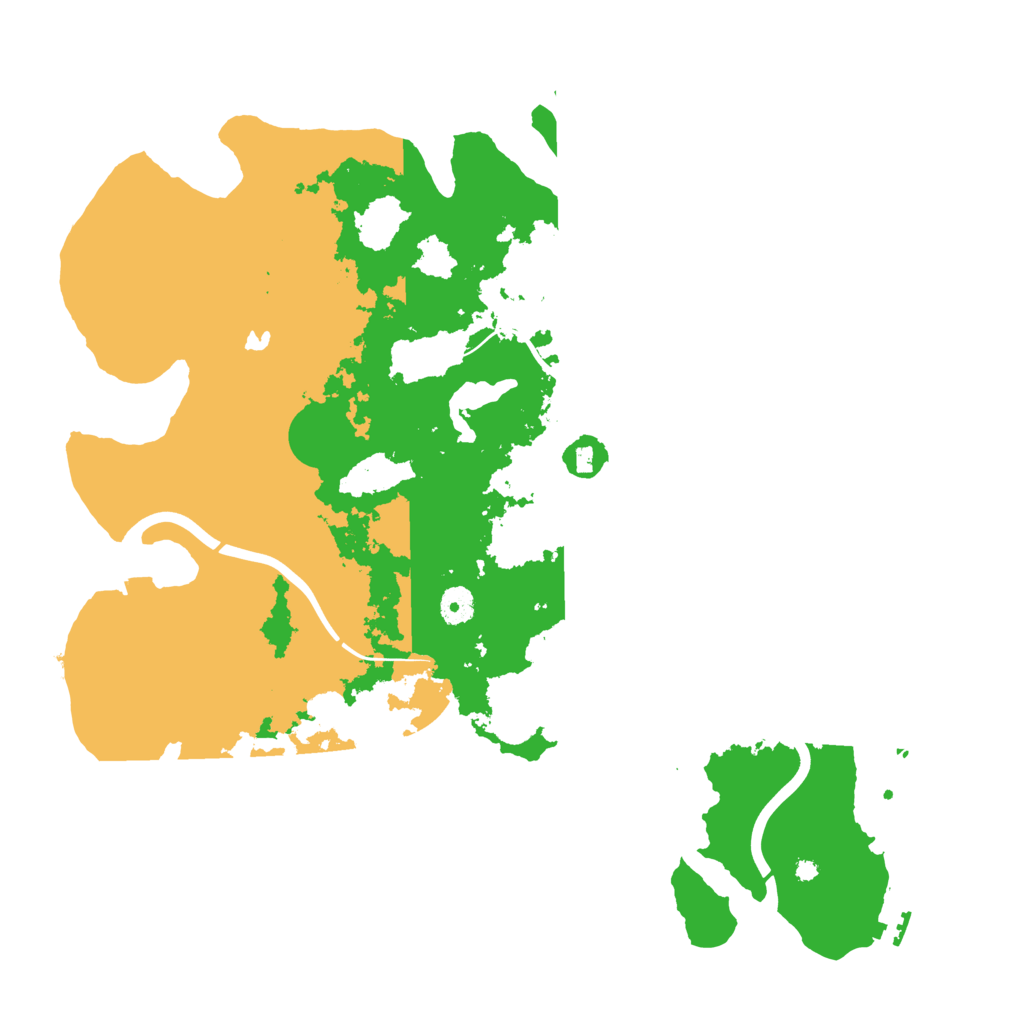 Biome Rust Map: Procedural Map, Size: 4250, Seed: 277175754