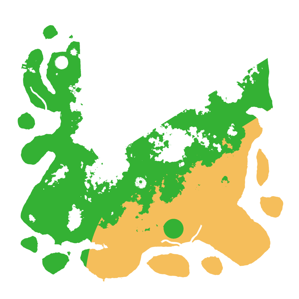 Biome Rust Map: Procedural Map, Size: 4000, Seed: 941998866