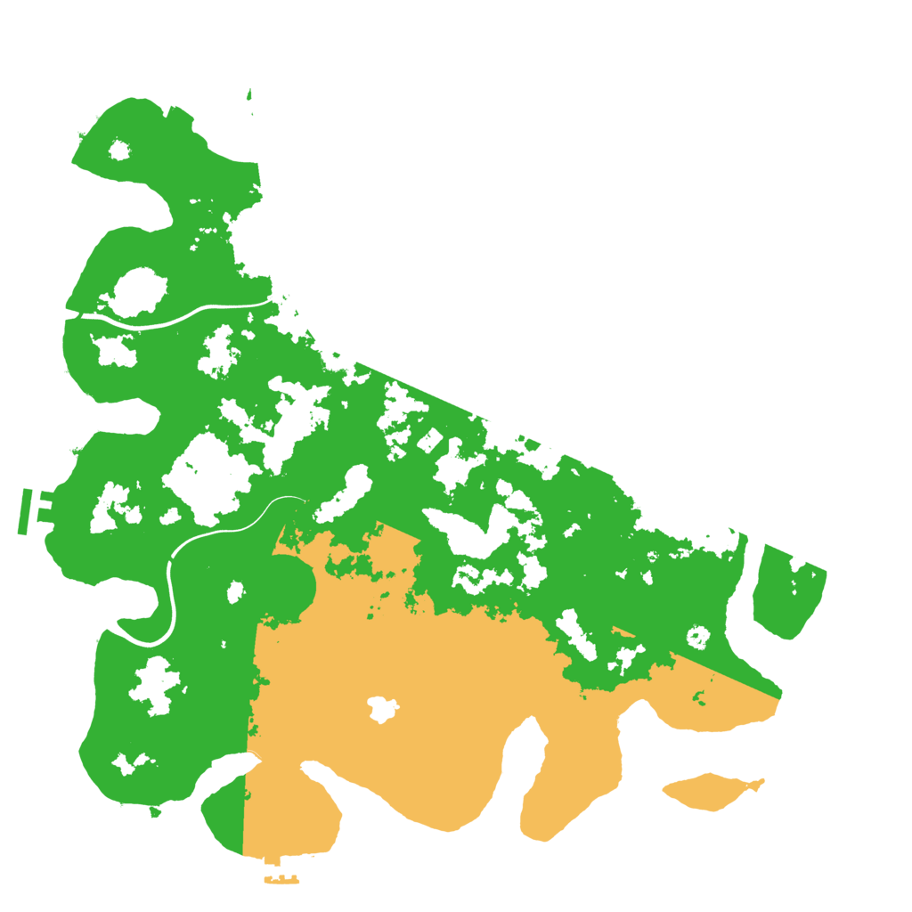 Biome Rust Map: Procedural Map, Size: 4000, Seed: 561216230